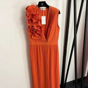 Zimmermann V-neck sleeveless vest dress